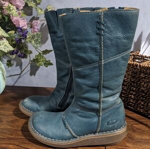 Dr. Martens Teal Winter Boots